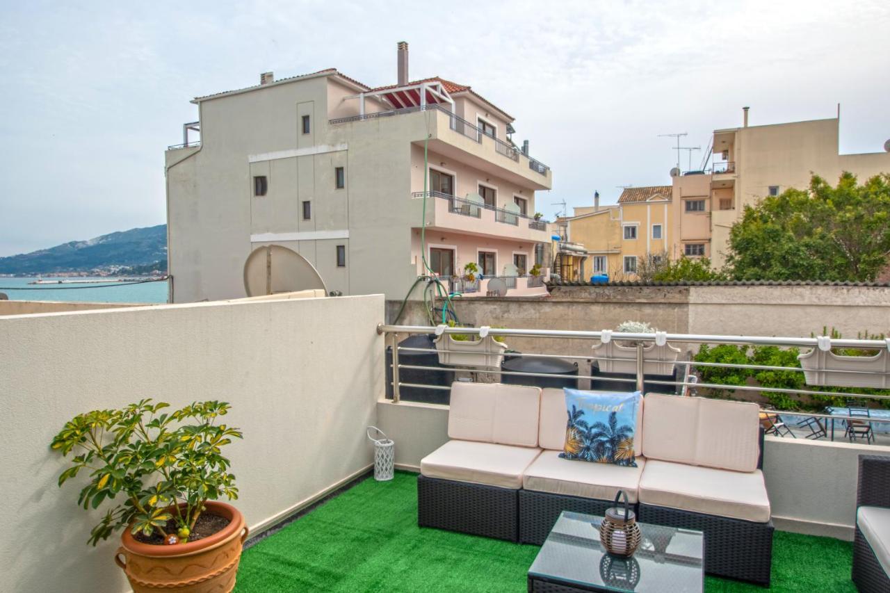 Alcmene Lux Apartment ザキントス エクステリア 写真
